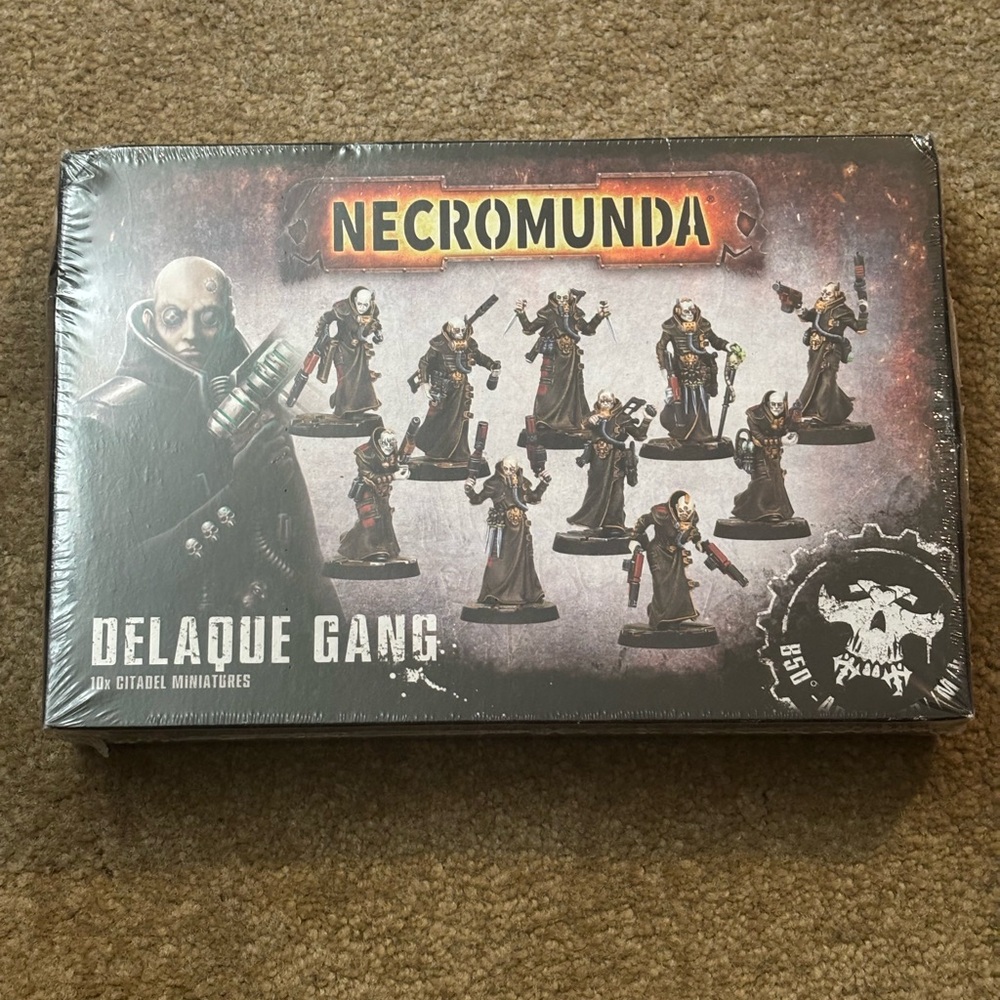 WARHAMMER Necromunda Delaque Gang Miniatures Set…